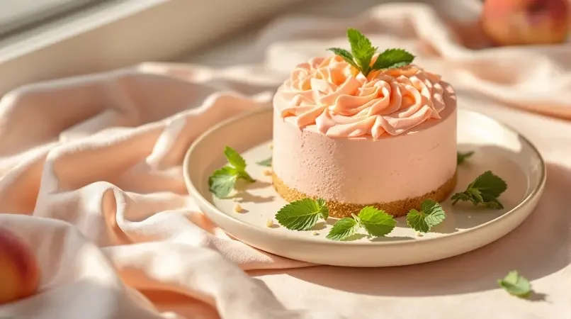 春日水蜜桃慕斯蛋糕制作教程